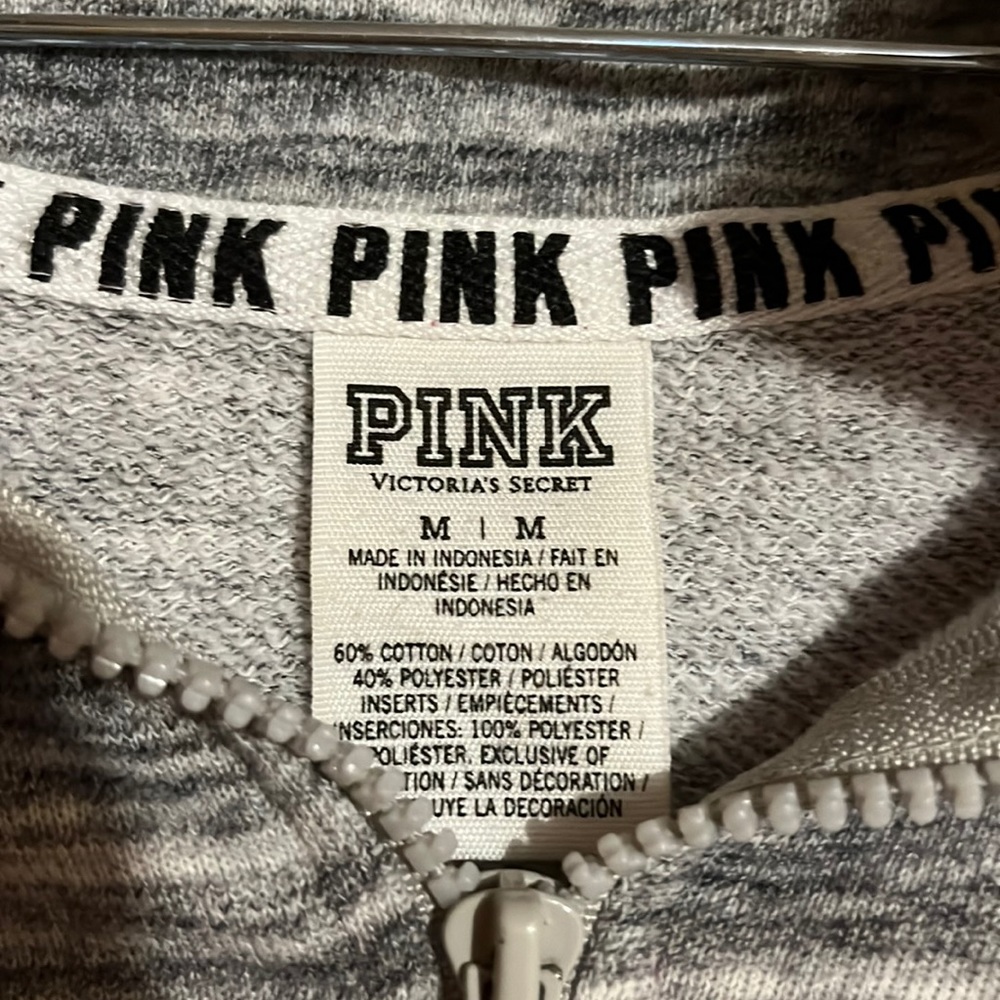 PINK half zip up